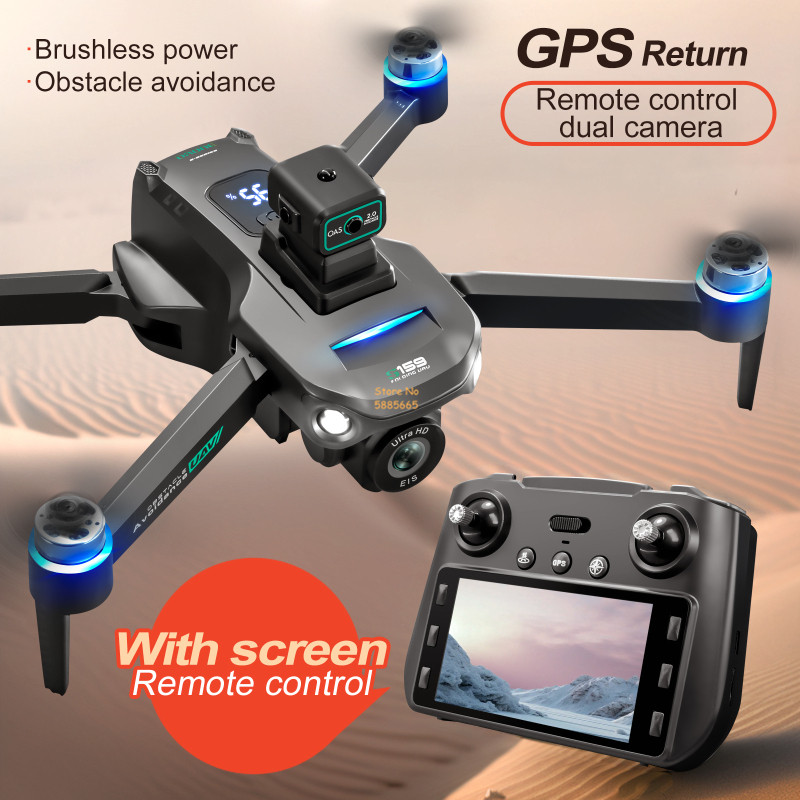 Fpv Drone Camera - 8K كاميرا مزدوجة 5G WIFI FPV