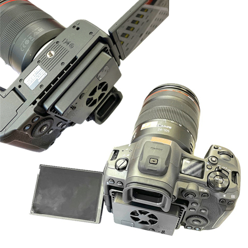 مشعاع كاميرا مروحة التبريد لكا - مراجعة Canon Camera Eos R50 وسعره